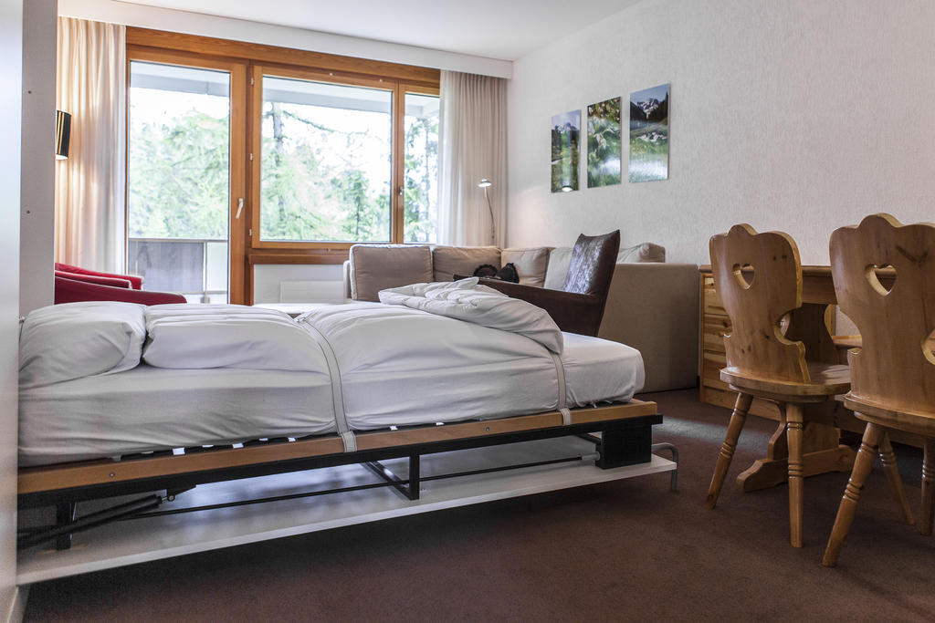 Appartement Residenz Alpina Im Kurhaus à Lenzerheide Chambre photo